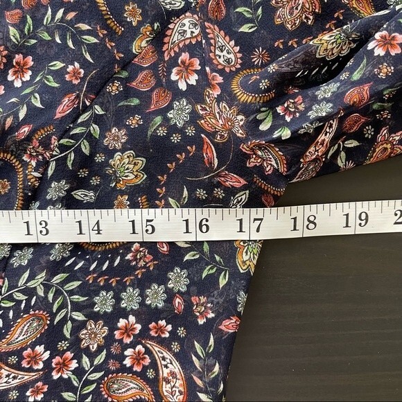 Nicholas floral silk blouse size 2 NWT - Picture 10 of 10